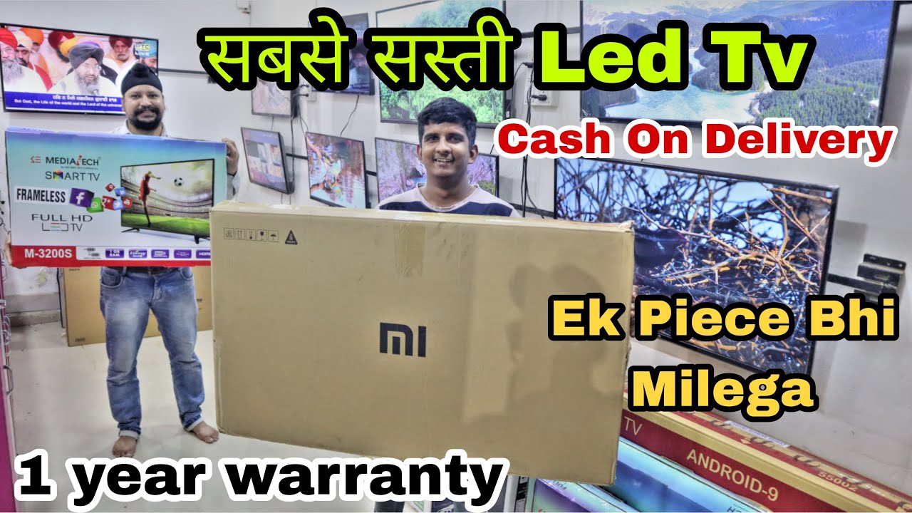 Factory Price Android LED Tv Market In Mumbai | Cheapest Price 4k TV, Android TV, Smart TV