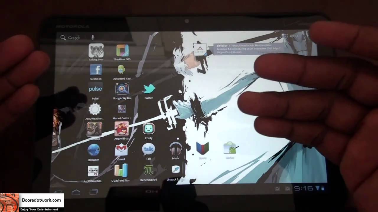 Motorola Xoom & Android 3.0 Honeycomb Review| Booredatwork