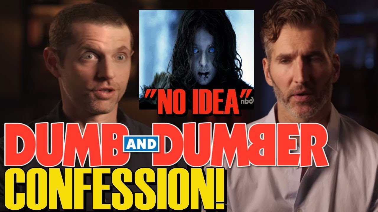 Game Of Thrones Writers D&D CONFESS To Being HACK Writers; YES SERIOUSLY