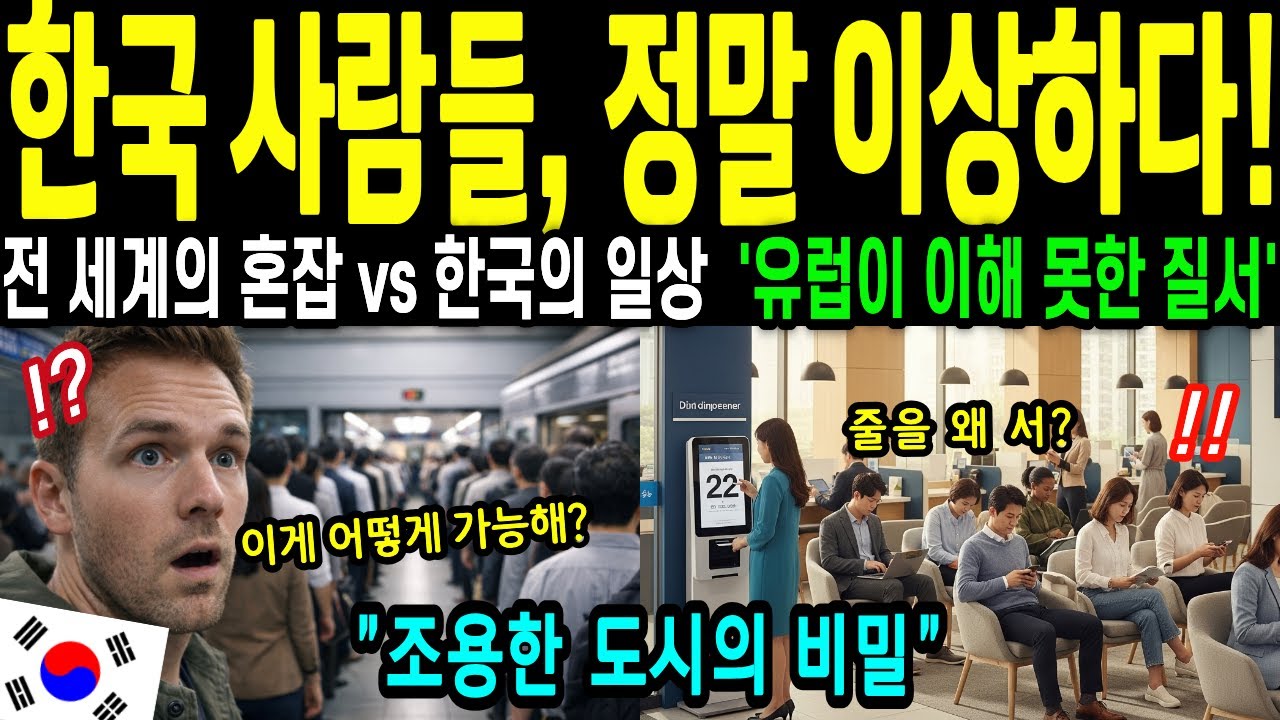 세계가 상상 못한 한국의 하루, 외국인이 충격받은 이유│해외감동사연