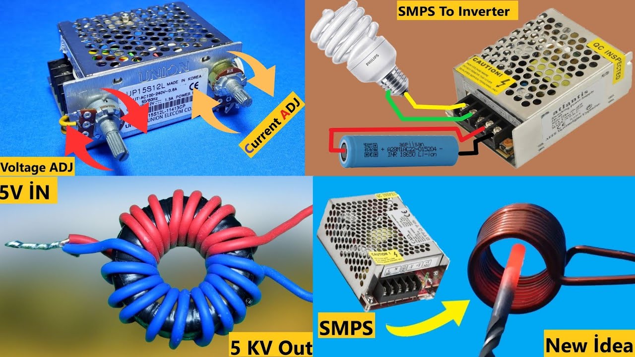 Top 4 SMPS Power Supply Conversion Projects