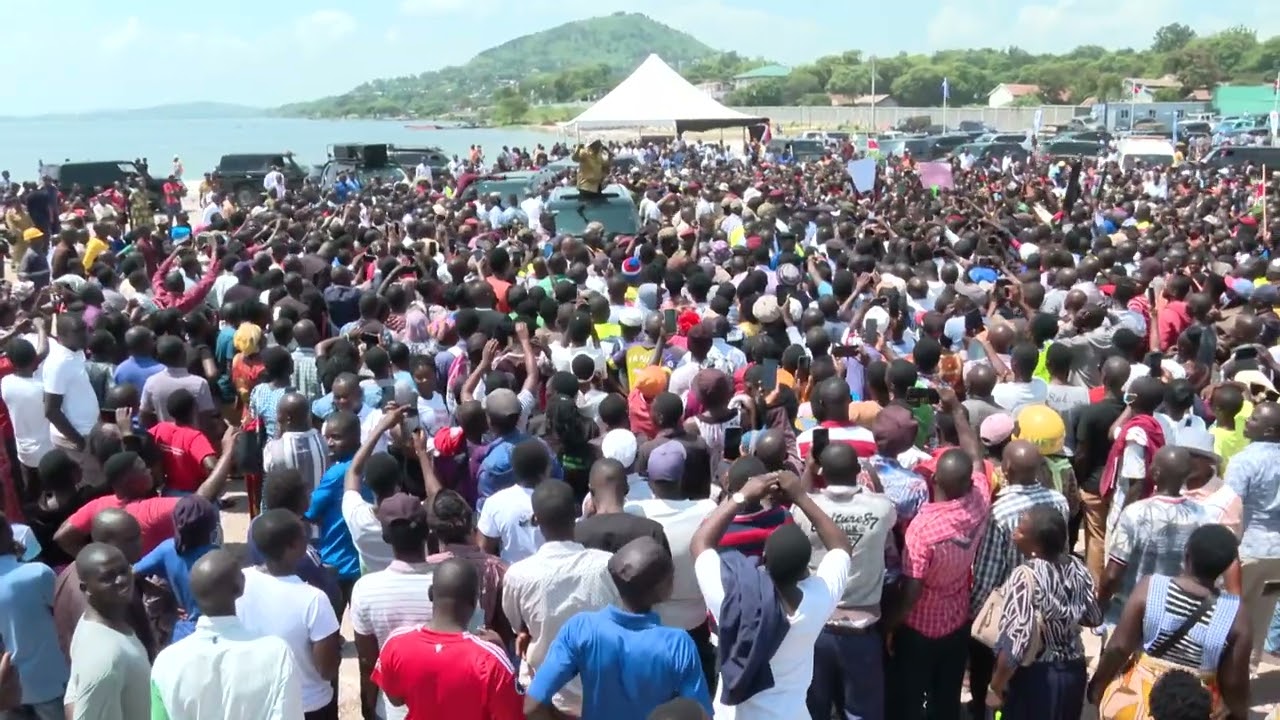 Tumetumia millioni mia tano kujenga pier hii ya Homa Bay