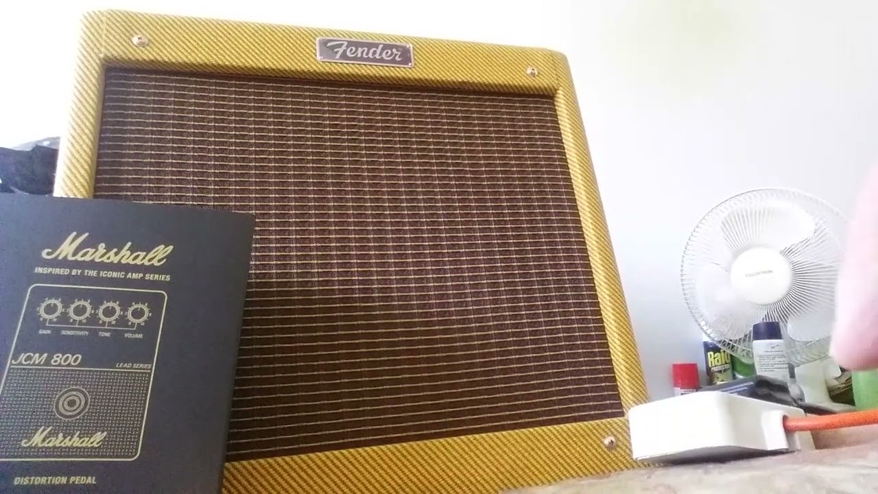 My Marshall, JCM800 Distortion Pedal, Sound🔊Test Video📹No2 with my Gibson LP 