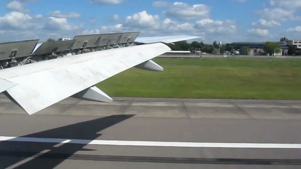 Landing in London Heathrow Terminal 5 - Excellent view! (BA flight #0008, HND-LHR)