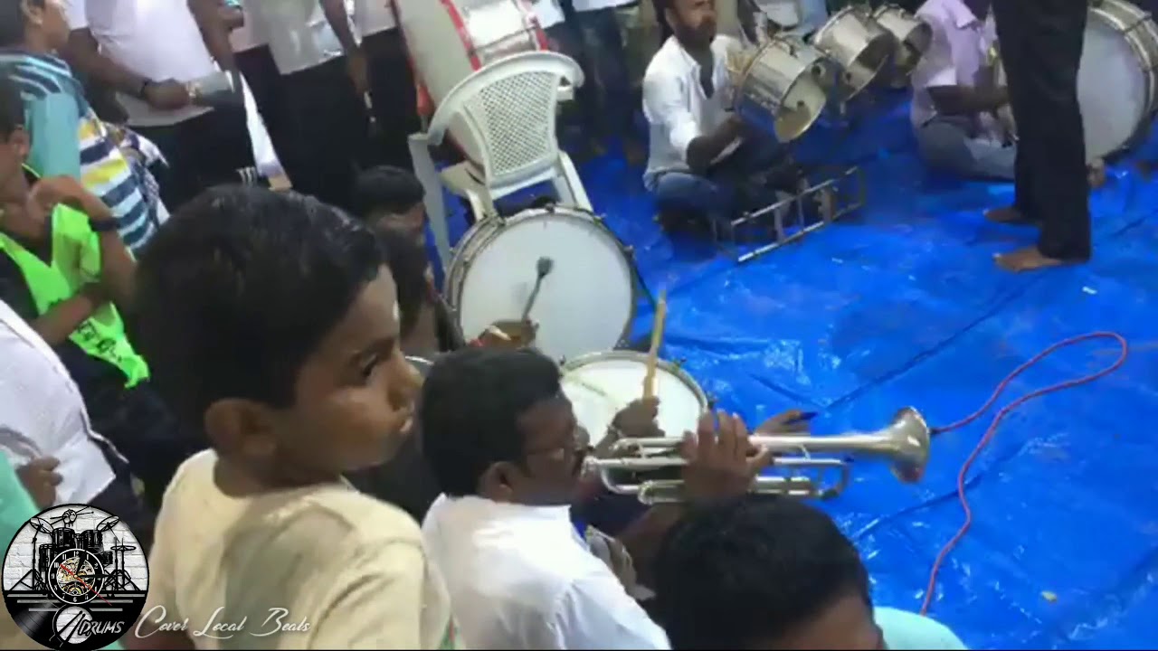 Adungada Enna Suthi Song Covered By Drums | Pokkiri | Iniya Nila Music Band | DrumsCover LocalBeats