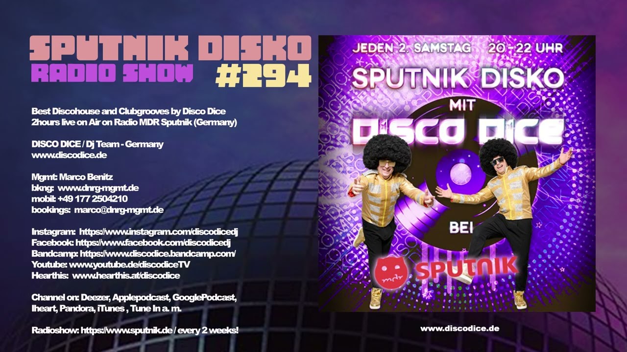 Sputnik Disko #294 live OnAir by Radio MDR Sputnik
