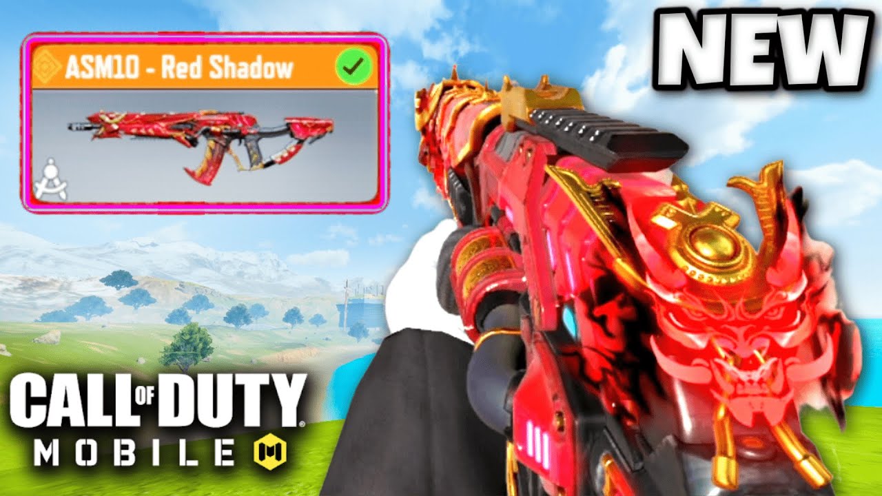 *NEW* LEGENDARY ASM10 - RED SHADOW 😍| COD MOBILE