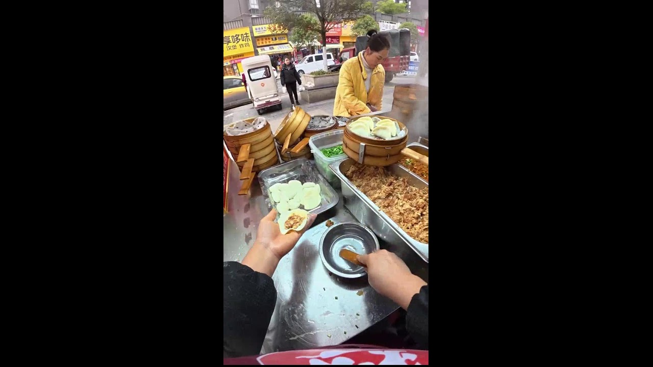 Street Food POV | Xiaolongbao Technique | Real-Time Vendor Workflow