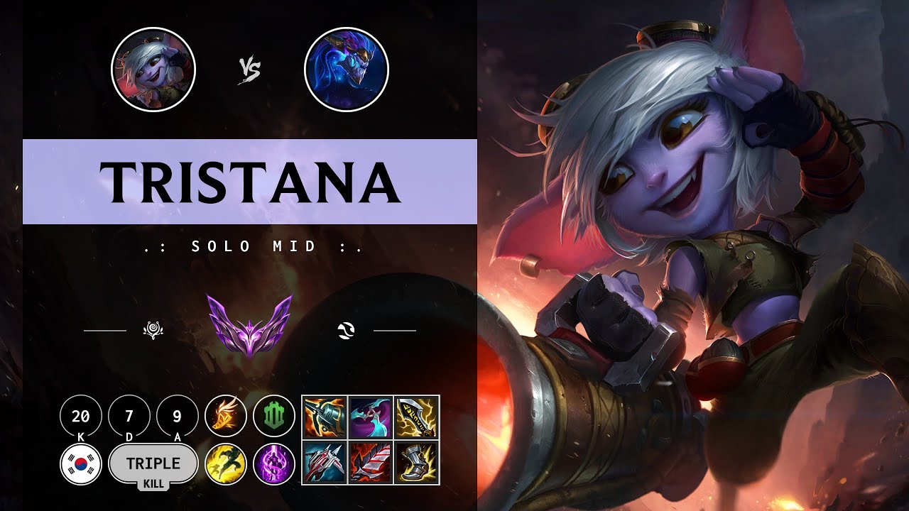 Tristana Mid vs Aurelion Sol - KR Master Patch 14.10