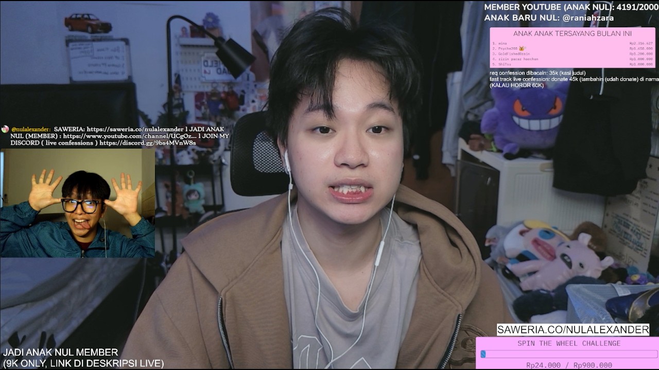 LIVE CONFESSION STREAM BARENG PATRICK NAHAN BERAKS @patrickalvian