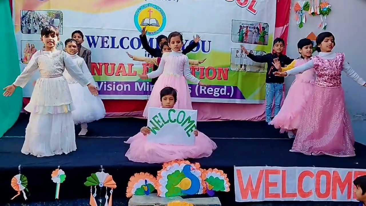 WELCOME Song | Dada Dadi Nana Nani | Welcome Dance Performance | GVM PUBLIC SCHOOL