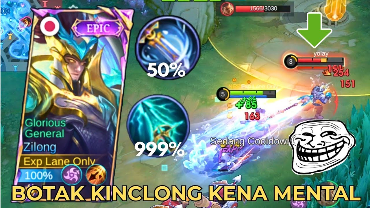 PAQUITO SOK ASIK MALAH KALAH LEVEL SAMA ZILONG GW DI EXP!! AUTO GW KASIH PAHAM SAMPAI KENA MENTAL!!!