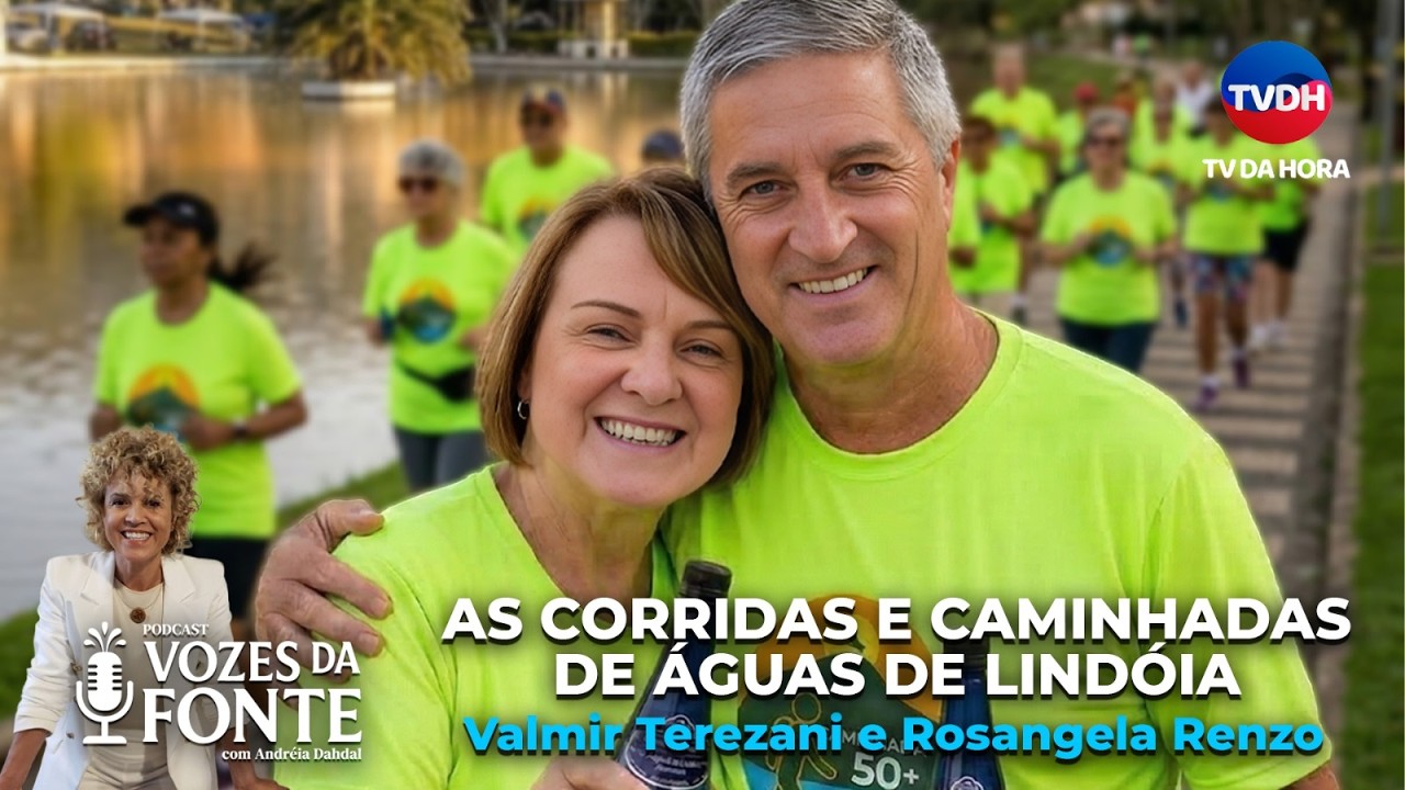 AS CORRIDAS E CAMINHAS EM &Aacute;GUAS DE LIND&Oacute;IA -  Vozes da Fonte #22
