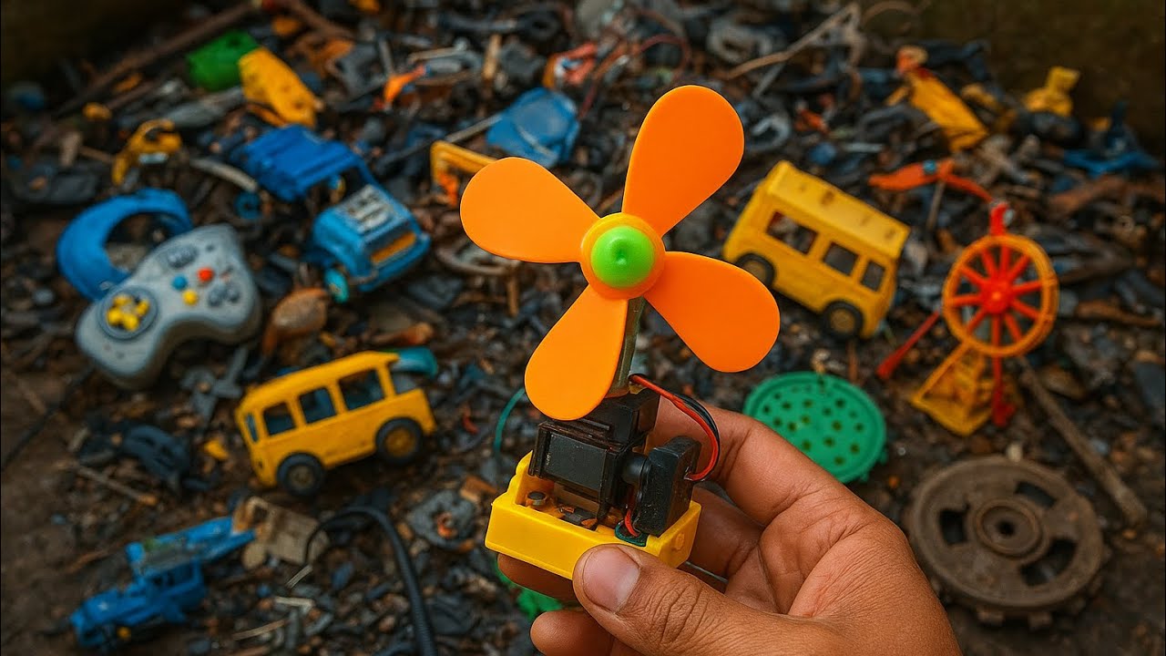 I Made a Crazy Gadget From Scrap Toys! | scrape idea 
