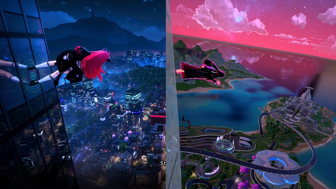 Recreating the NTE Login Screen in Tower of Fantasy (Neverness to Everness | ToF PS5)