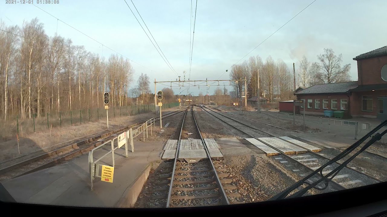 Grängesberg. Varför alltid spår 1?
