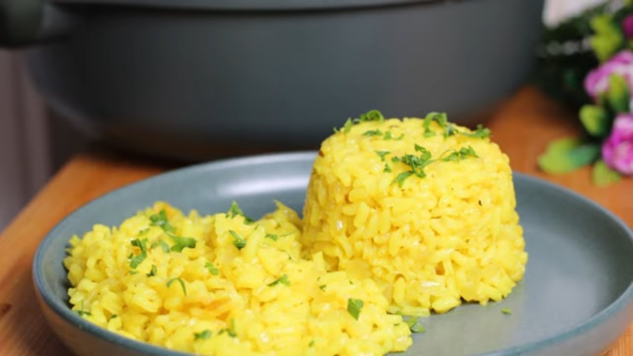 Легкий и вкусный рисовый плов с куркумой Ароматный гарнир