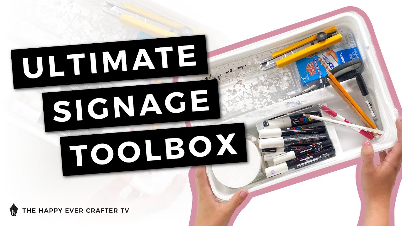 Ultimate Signage Toolbox! (with Mabz!)