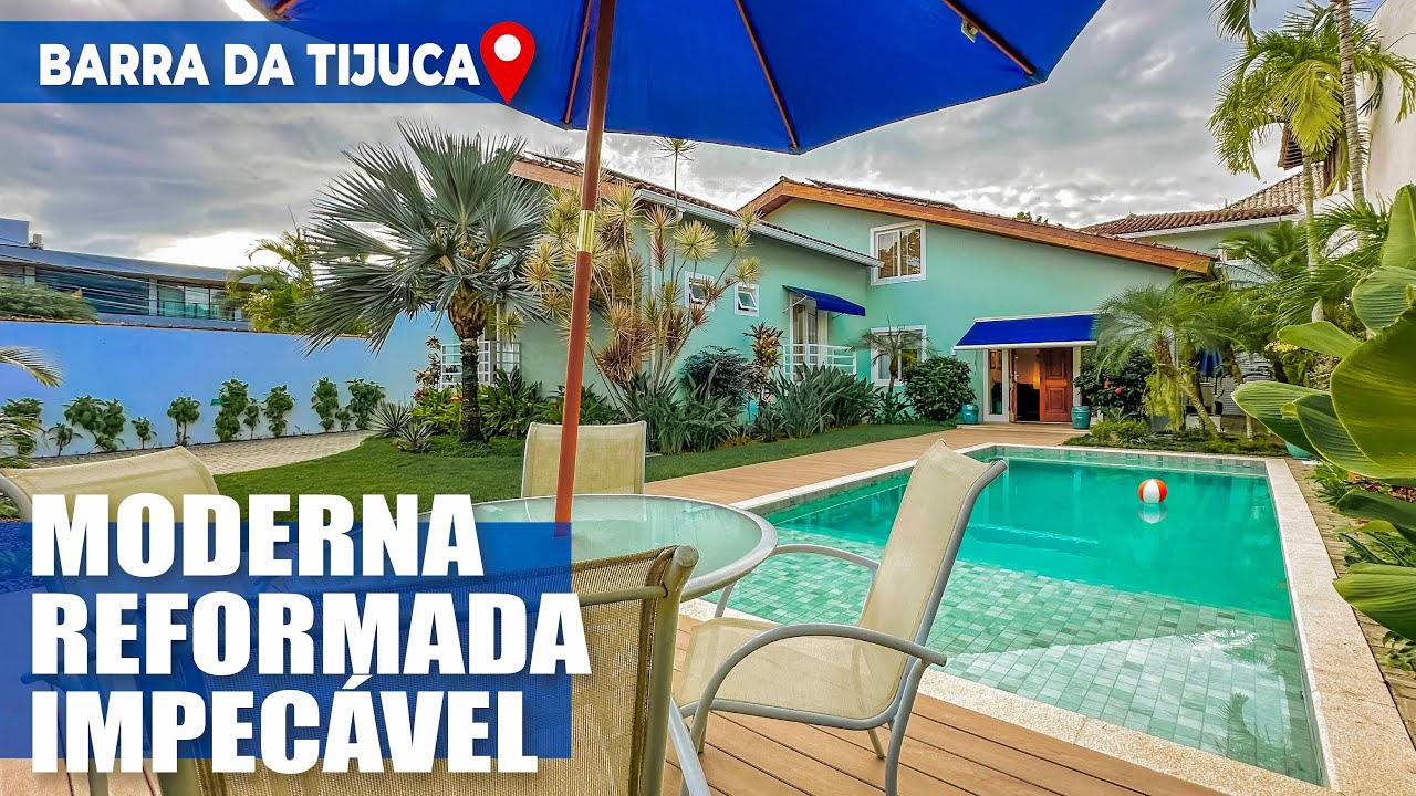 Linda, Impecável e Super Moderna! Casa Duplex apaixonante no incrível KM 1 da Barra!