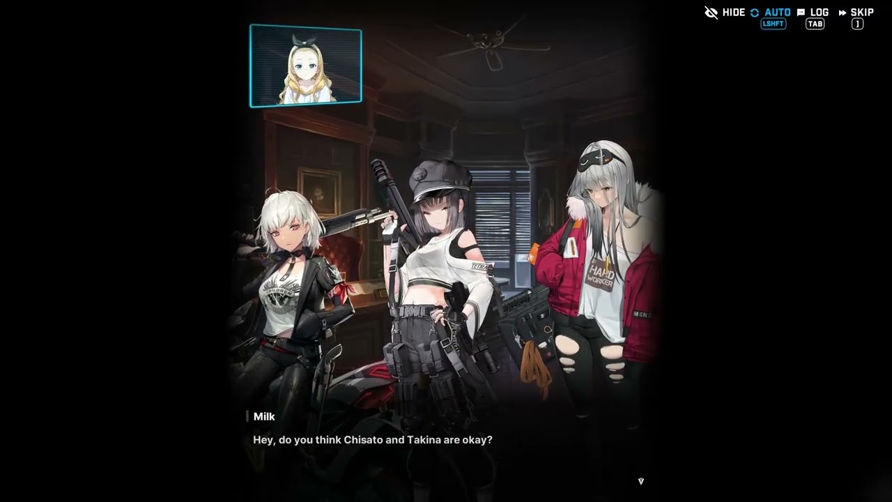 Goddess of Victory Nikke Event: Lie Cause Recoil Story 2-9/12