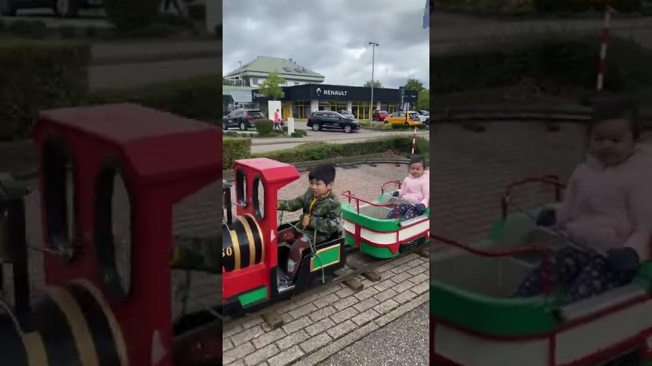 Choo-Choo! Here comes the train! #flohmarkt #filipinosingermany #thirdyandalli #shorts #train