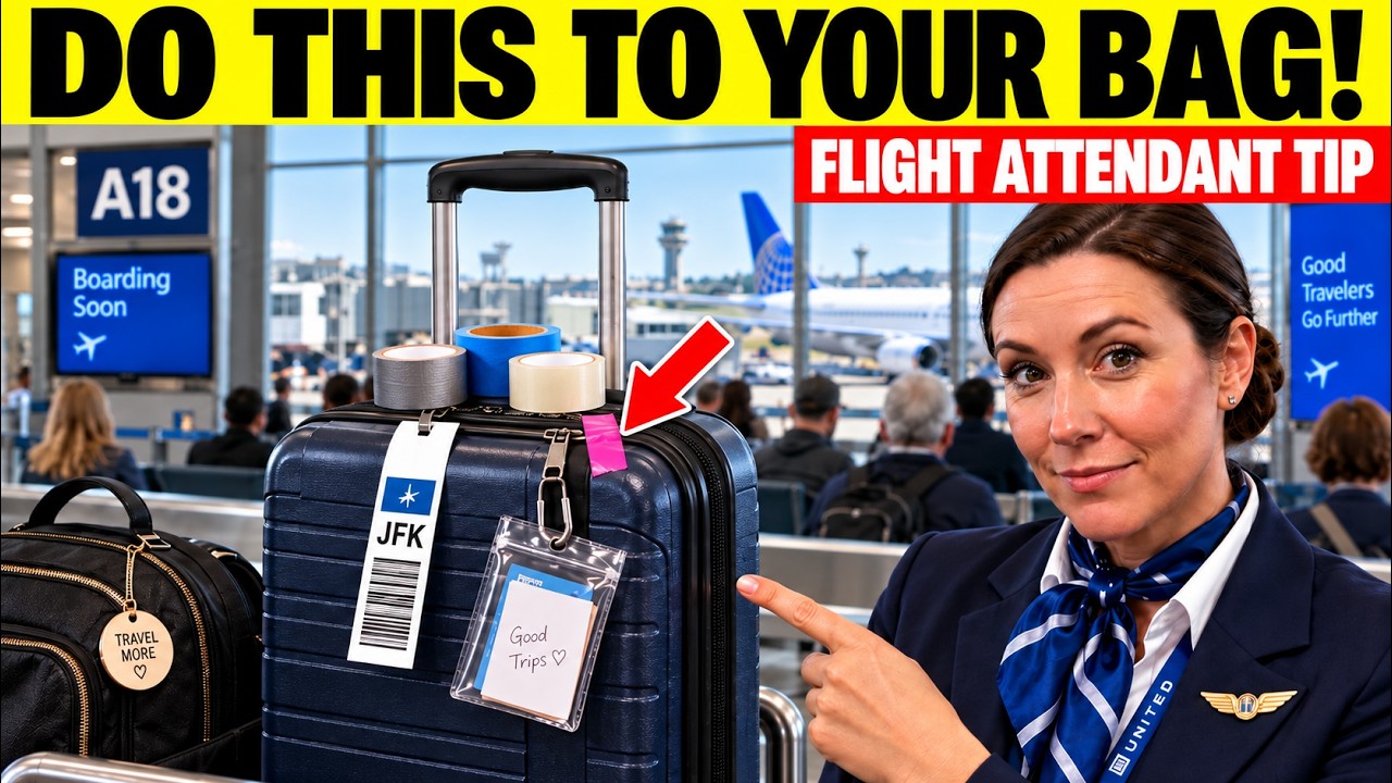 I Learned These 11 Luggage Tricks From A Flight Attendant | I've Used It EVERY Trip Since!