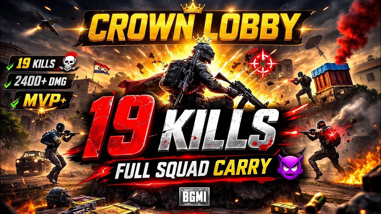 BGMI Erangel 19 Kill Gameplay 🔥 | Solo Domination Match 19 Kills in Erangel 😱 | BGMI High Kill Game