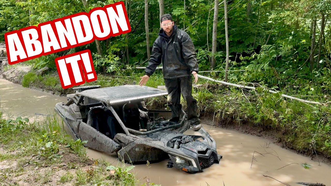 Can-Am X3s FAIL on the MUDDIEST Drummond Island Trail!