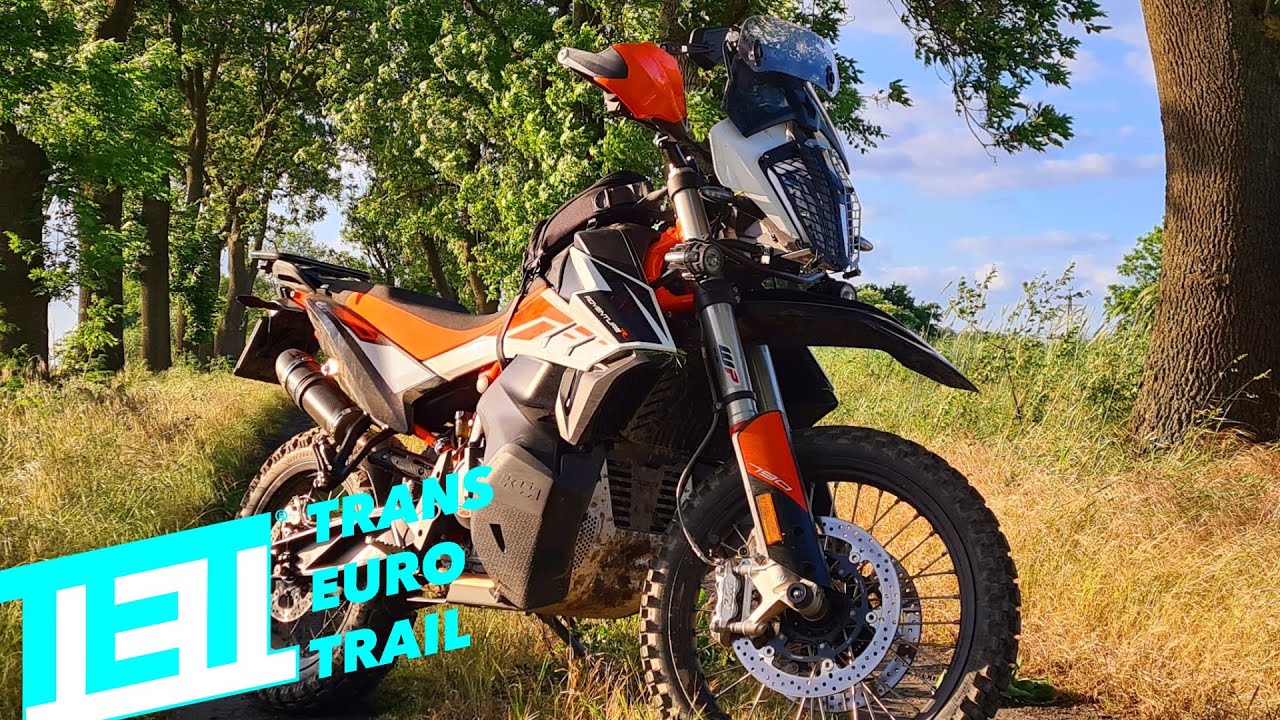 4K | KTM 790 Adventure R | TET Poland - NEW sections 6&7