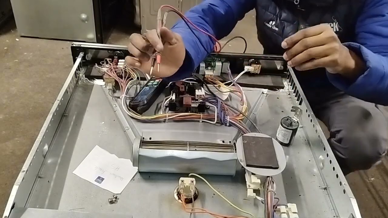 démonstration de la méthode de test des condensateurs