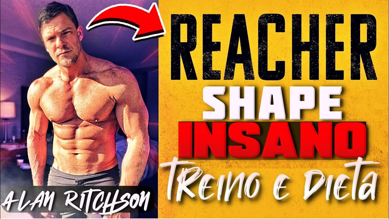 Alan Ritchson SHAPE INSANO PARA SERIE REACHER conheça a dieta e o treino desse MUTANTE AMERICANO