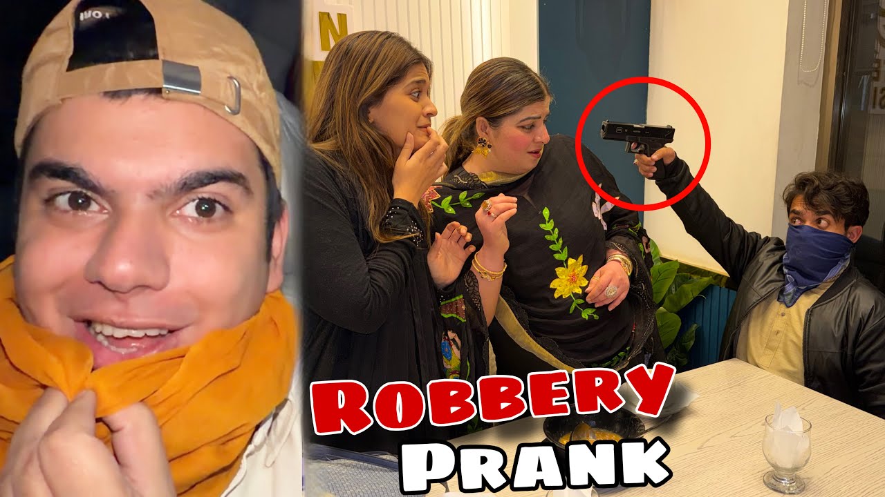 Scary Robbery Prank on Mami 😱