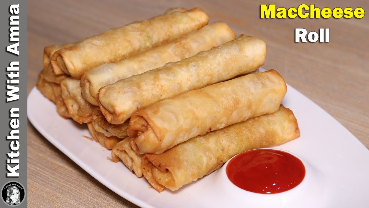 Chicken MacCheese Roll (Make and Freeze) Recipe | 2020 Ramadan Recipes | Kitchen With Amna