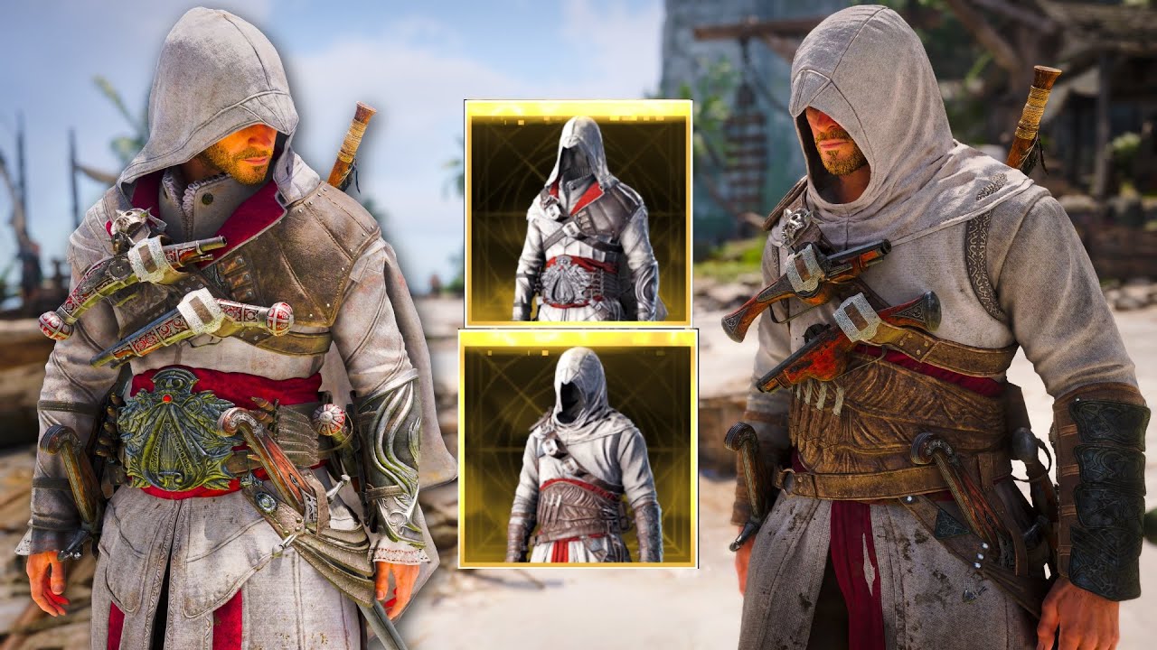 КРУТО! Как получить НОВЫЕ КОСТЮМЫ Эцио и Альтаира в Assassin&rsquo;s Creed Black Flag Resynced