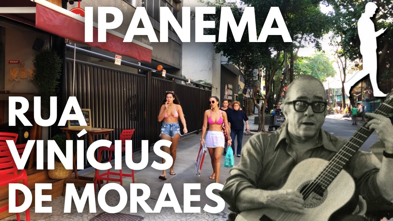 RUA VINÍCIUS DE MORAES: RUA MAIS CHARMOSA DE IPANEMA | ANDANDO NA ZONA SUL DO RIO DE JANEIRO