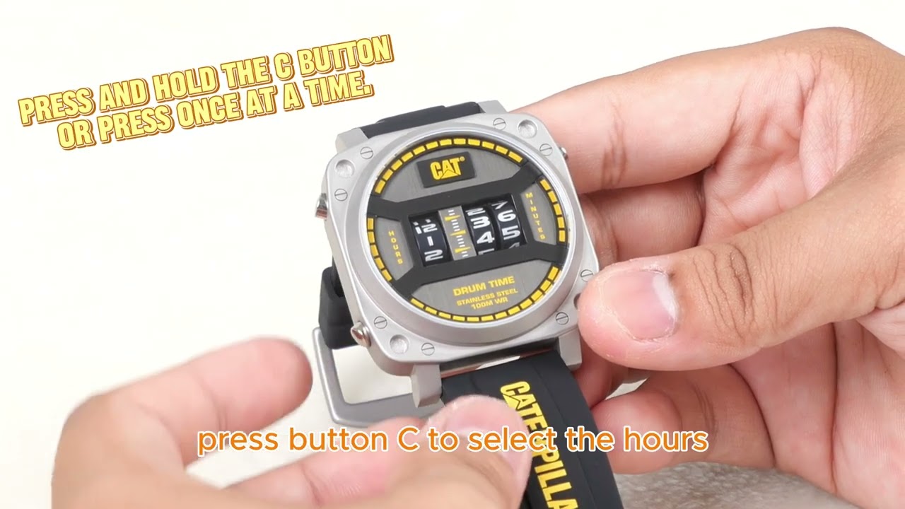 How to set the time 