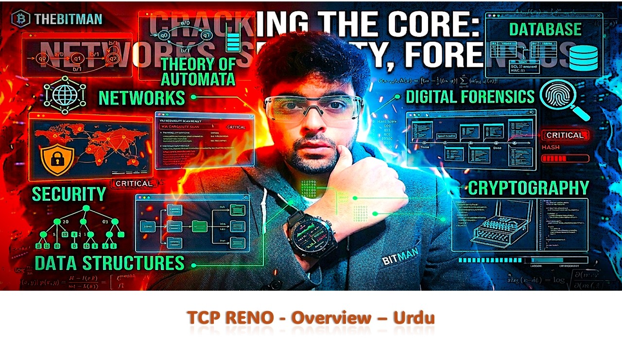 TCP Reno - Explained - Hindi/Urdu