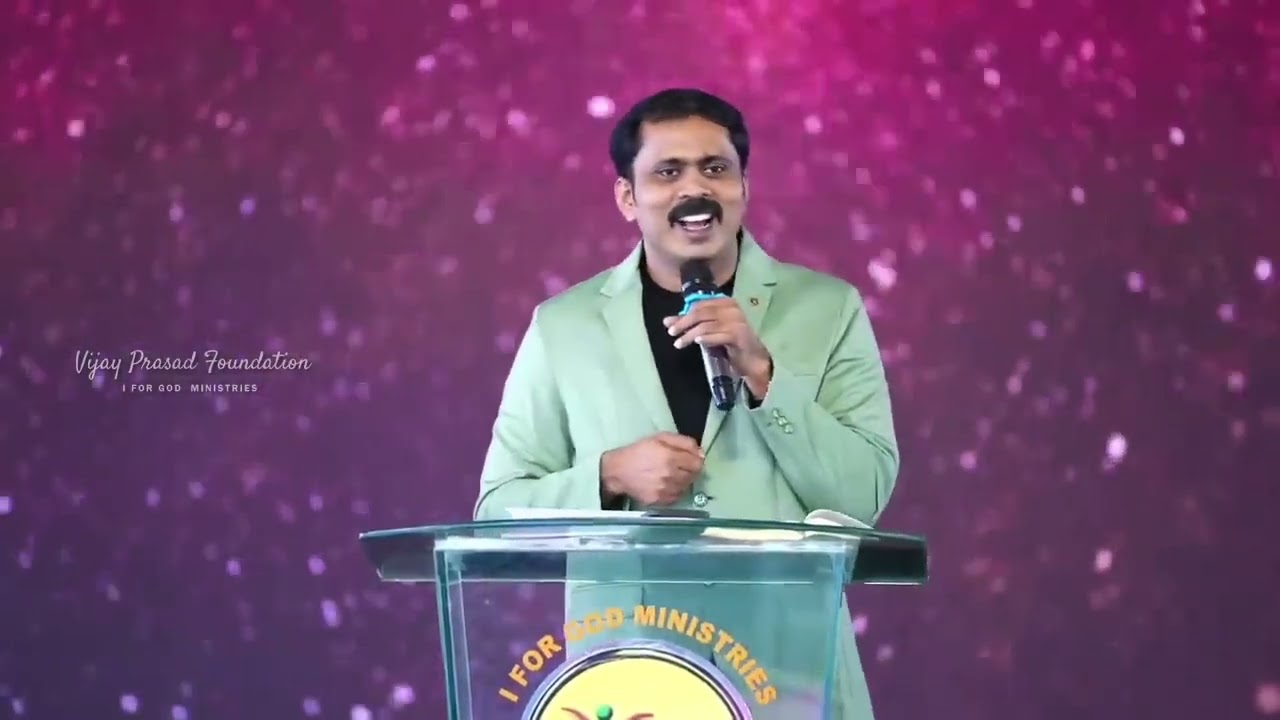 Seminar Day 2 Morning Message #IFORGOD vijay prasad Garu 