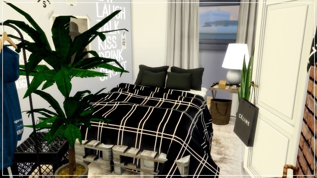 The Sims 4 | Urban Scandinavian-Inspired Apartment | Download links