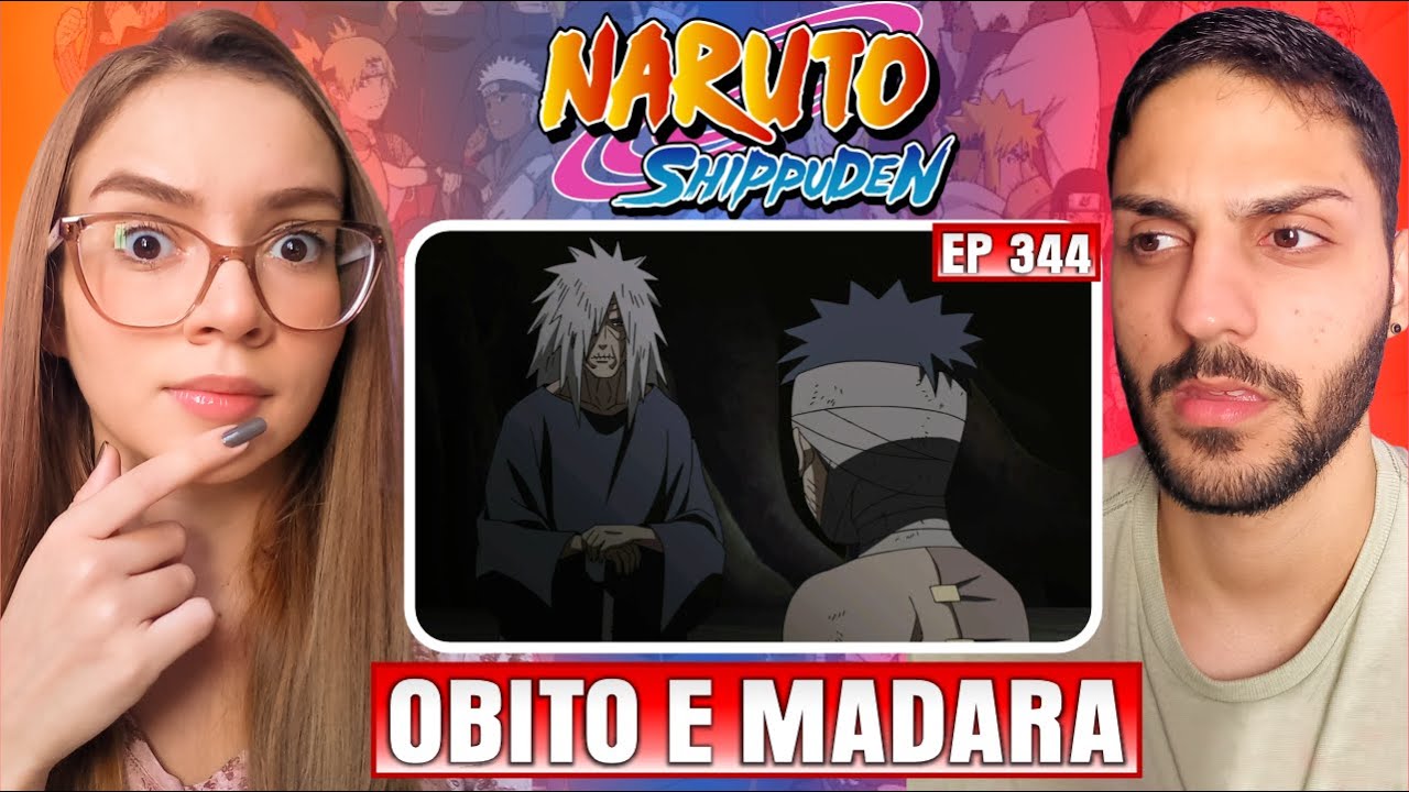 (MADARA IMORTAL? 😬) Professora de Geografia ASSISTE NARUTO SHIPPUDEN｜EPISÓDIO 344｜REACT