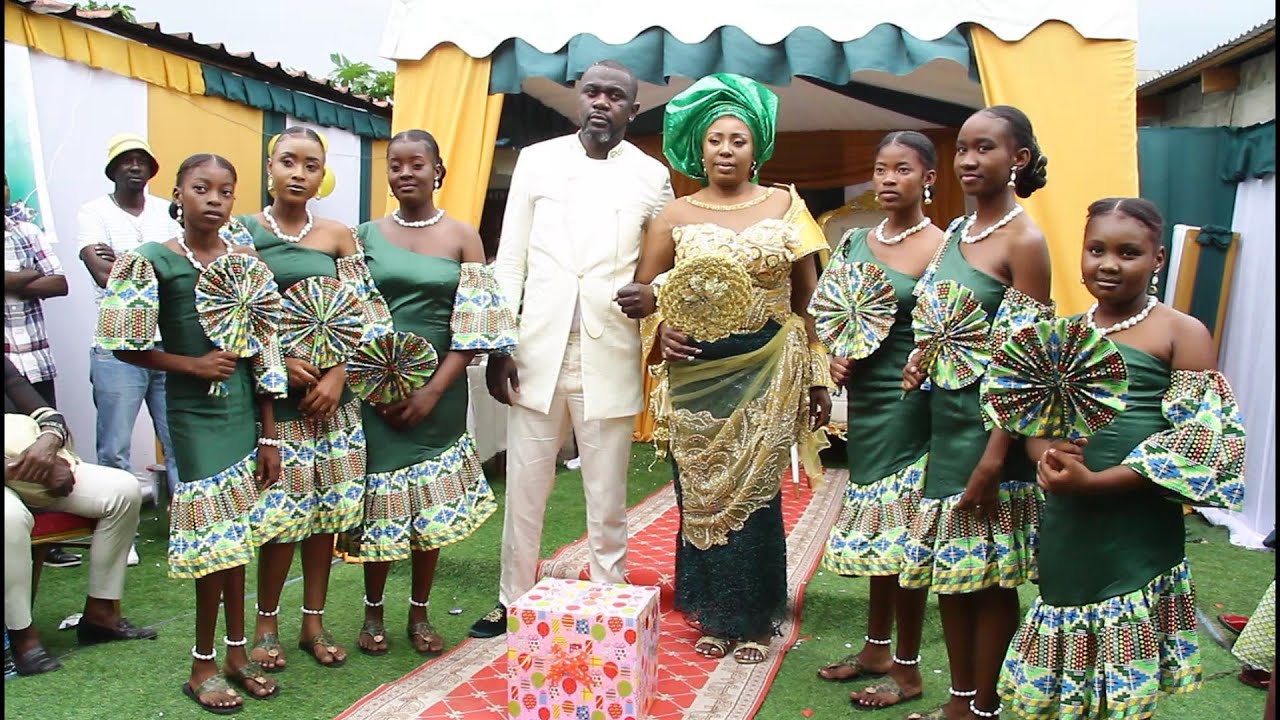 Mariage coutumier de Leticia & Boteve à Brazzaville