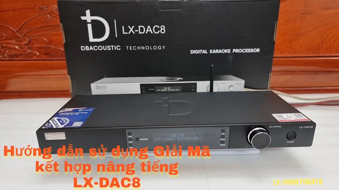 Xem hướng dẫn chỉnh Giải Mã kiêm nâng tiếng DAC8 đơn giản,không phải ai cũng biết. ĐT 0988708418