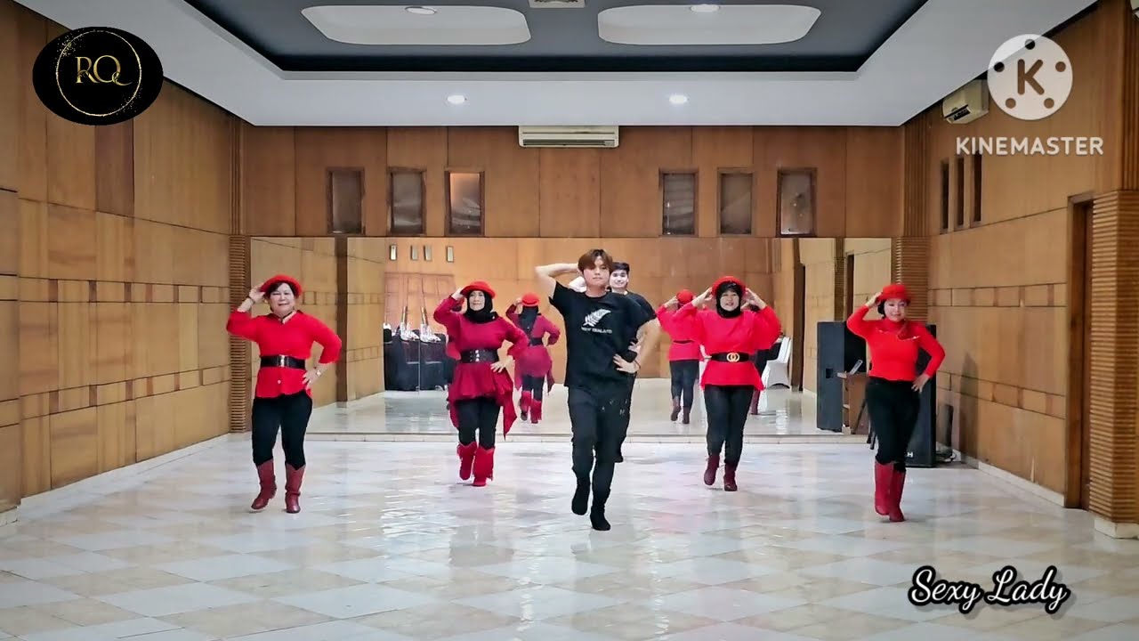 Sexy Lady -  Line Dance - Choreo Asbarebere, Rini Hukom,Lucy Irawati(INA) - Danced By RQ Linedance