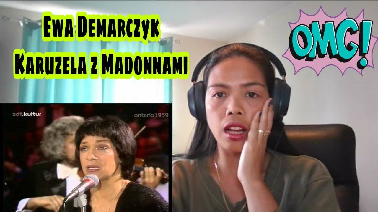 Its MyrnaG REACTS TO Ewa Demarczyk - Karuzela z Madonnami (ZDF 27.8.1977 - live)