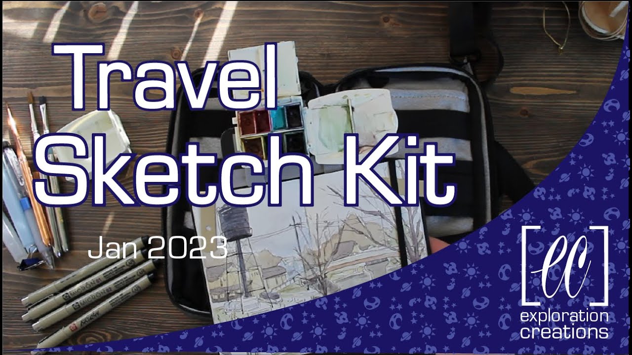 Travel Sketch Kit - Jan 2023 Featuring Etchr Field Case