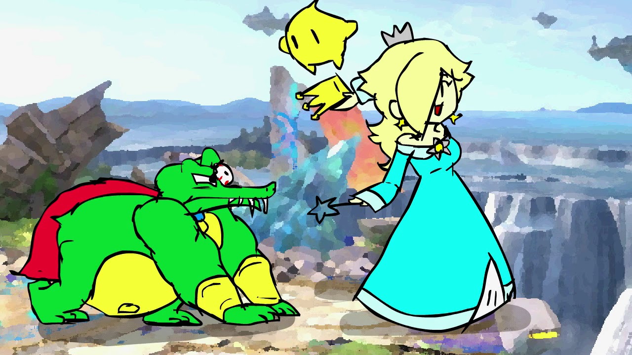[Анимация SSBU]: Розалина против короля К. Рула