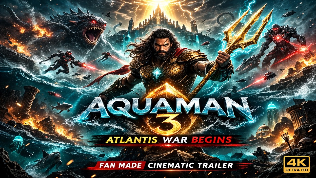 Aquaman 3 – Atlantis War Begins | Cinematic Fan Trailer 4K