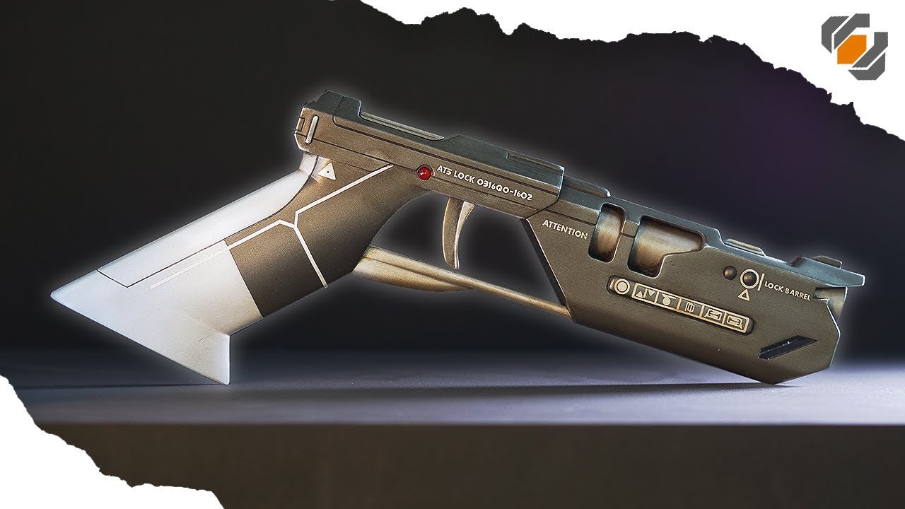 From 3D Model to Finished Prop - Tom Cruise's Oblivion Blaster!