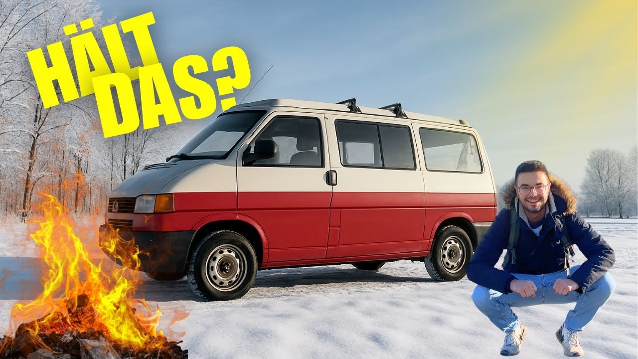 ❄️ Winter-Härtetest: Hält meine Standheizung den VW T4 wirklich warm?