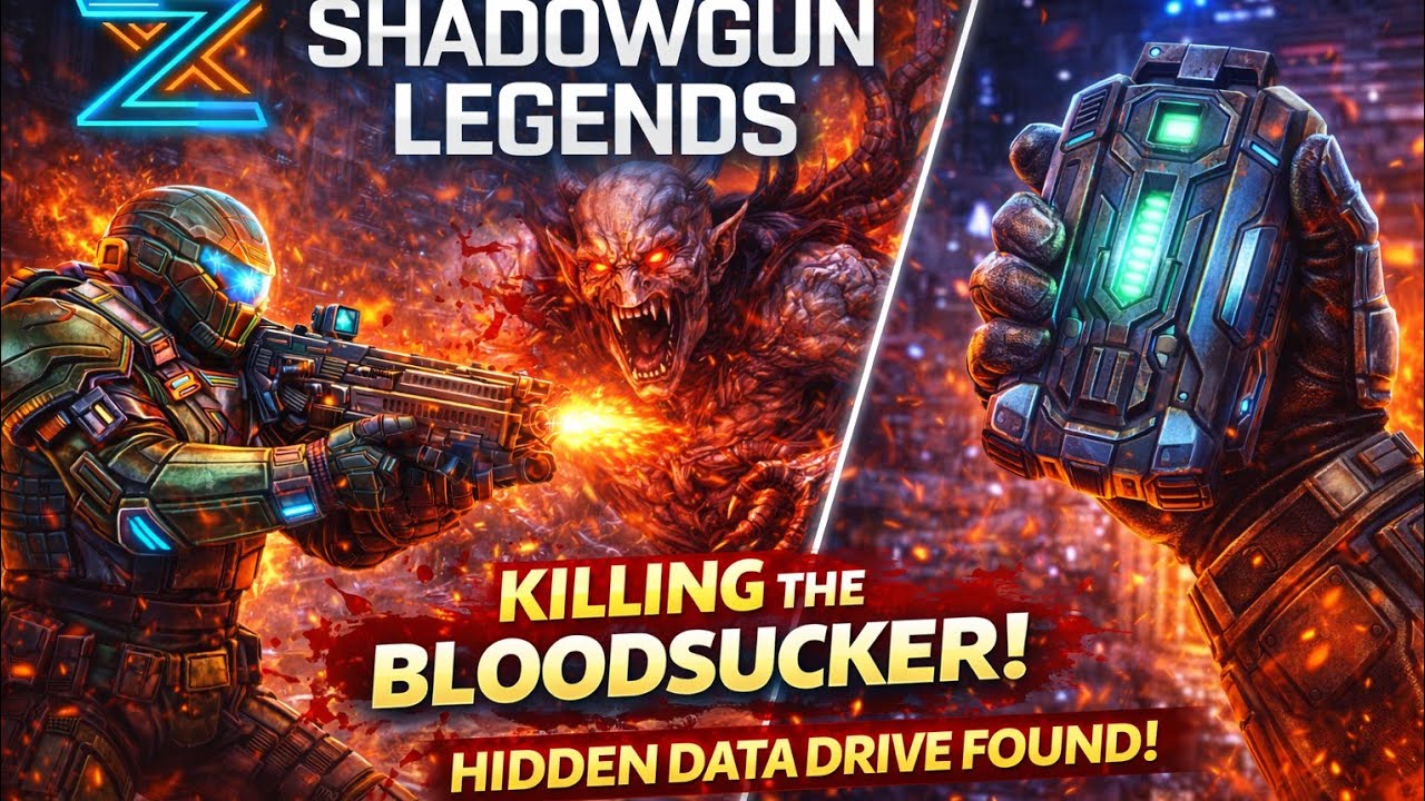 Shadowgun Legends – Bloodsucker Boss | Hidden Loot!